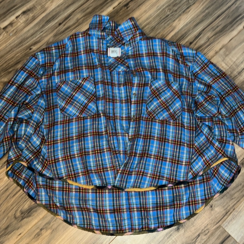 Blue UO Flannel